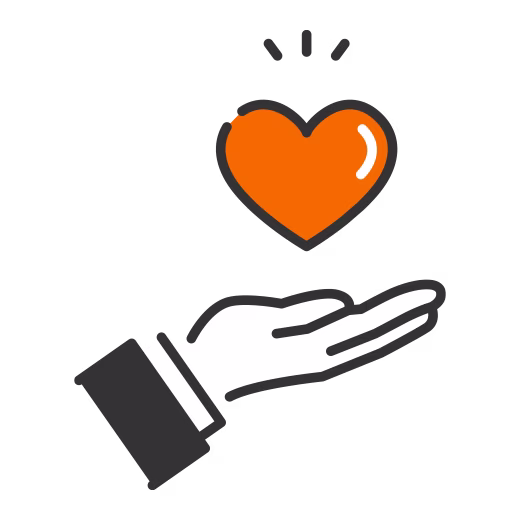Heart in hand